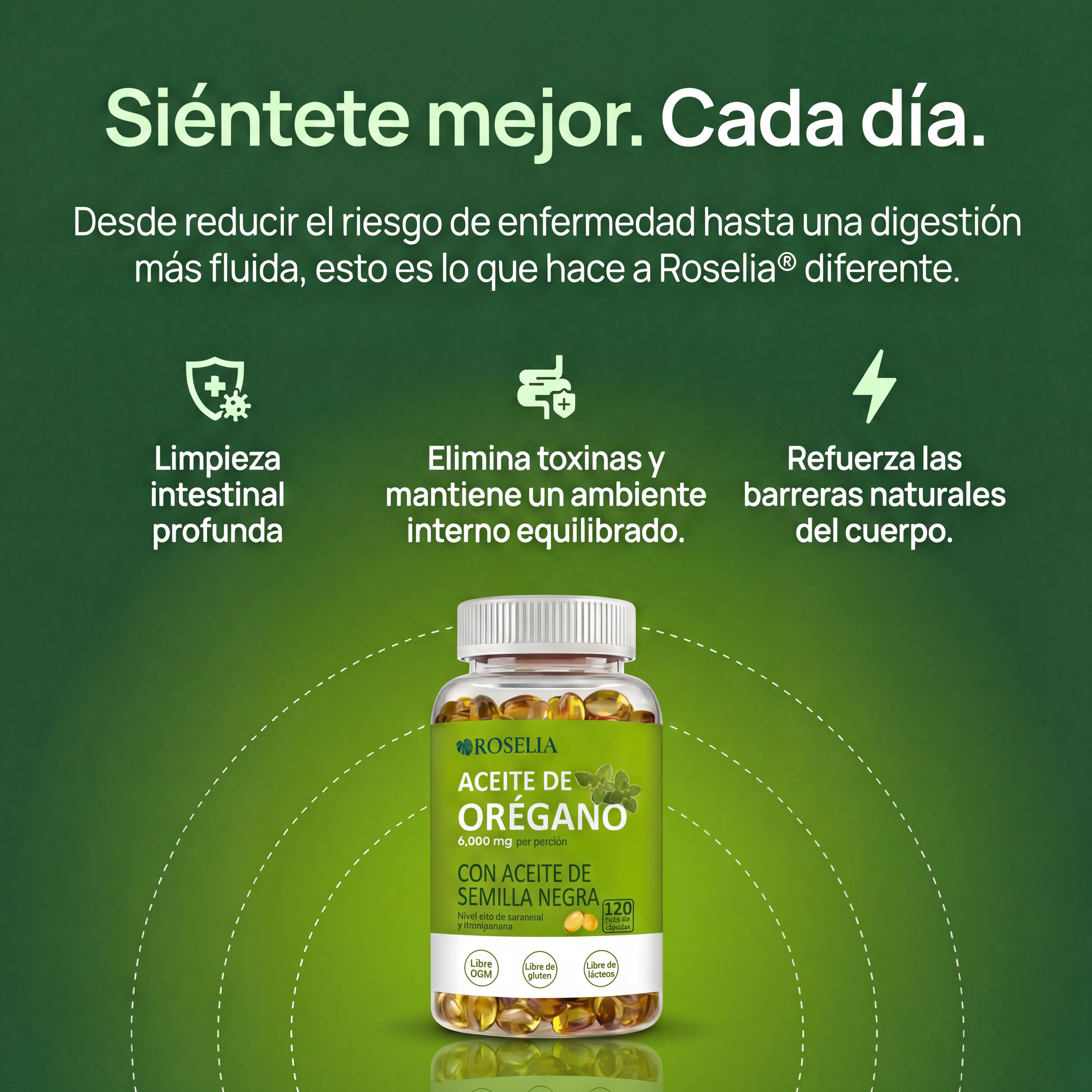 Cápsulas de aceite de orégano